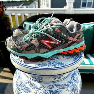 🔥 New Balance Womens 570 V2 WTE570G2 Gray Running Shoes Sneakers SZ 7.5